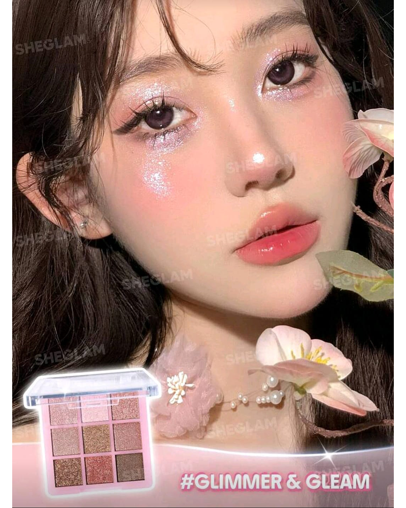 SHEGLAM SOMBRA DE OJOS 9 COLORES  