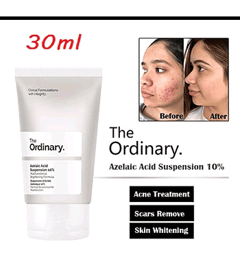 ACIDO AZELEICO SUSPENSIO 10%   TRATAMIENTO ACNE,  BLANQUEAMIENTO DE LA PIEL Y MARCAS 