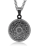 COLGANTE DE PROTECCION LOS 7 ARCANGELES  AMULETO 