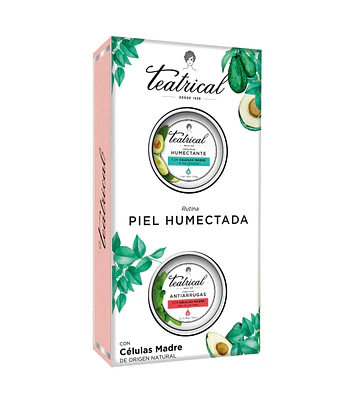PACK DE CREMAS HUMECTANTES TEATRICAL  CON CELULAS MADRE