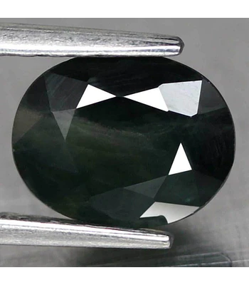 ZAFIRO NATURAL COLOR VERDE 2,2 CT  IDEAL PARA ENGARCE DE JOYAS 