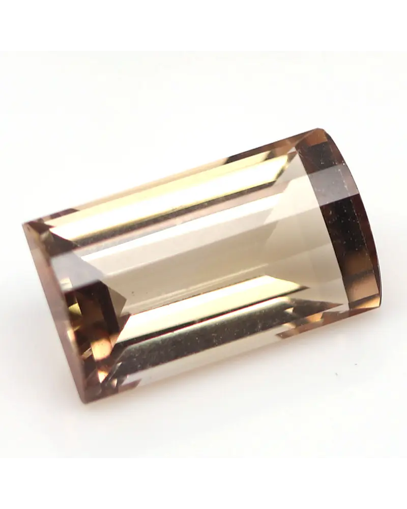 CUARZO CITRINO NATURAL FACETEADO  13 MM  ENGARCE DE JOYAS 