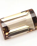 CUARZO CITRINO NATURAL FACETEADO  13 MM  ENGARCE DE JOYAS 