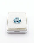  PIEDRA NATURAL DE AGUA MARINA  FACETEADA  2,86 CT  ORIGEN SANTA MARIA  