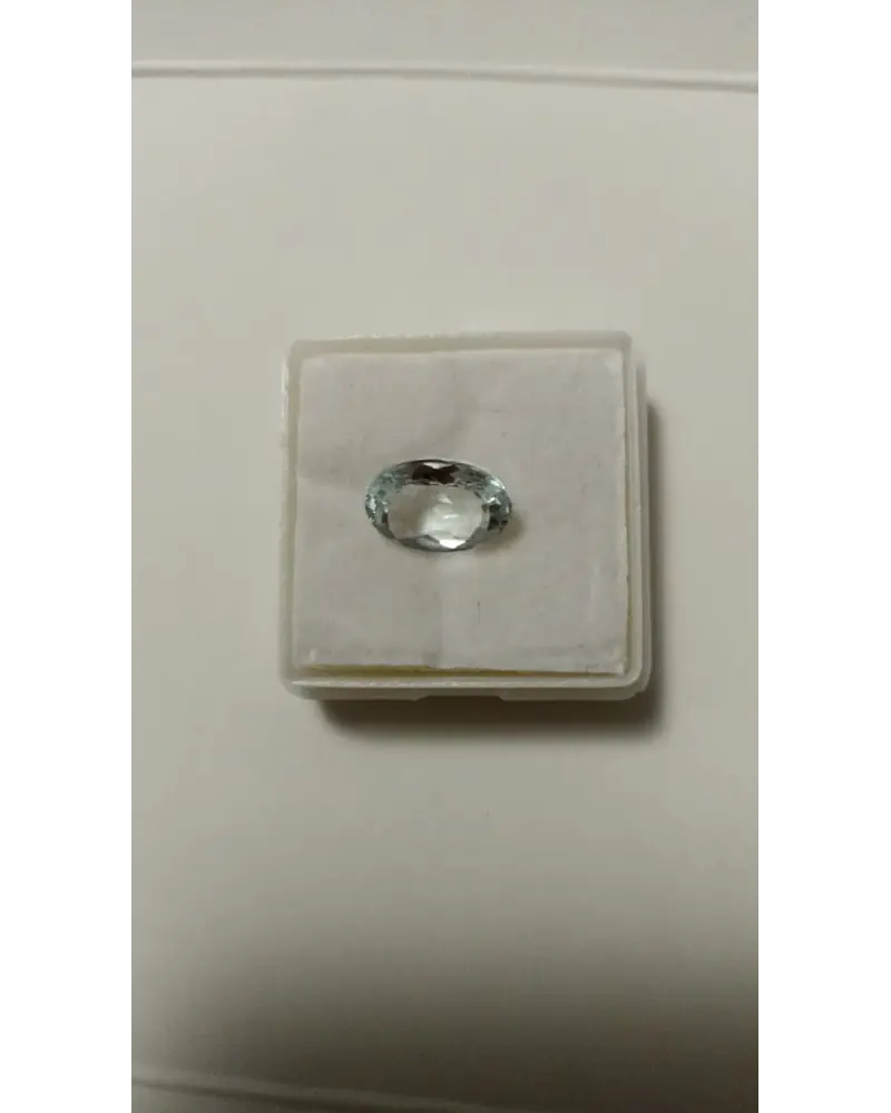  PIEDRA NATURAL DE AGUA MARINA  FACETEADA  2,86 CT  ORIGEN SANTA MARIA  
