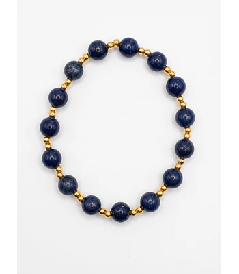 PULSERA DE SHUNGITA GENUINA DE RUSIA  ELASTICADA 