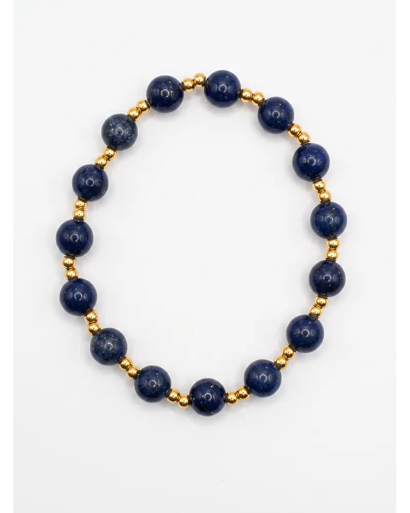 PULSERA DE SHUNGITA GENUINA DE RUSIA  ELASTICADA 
