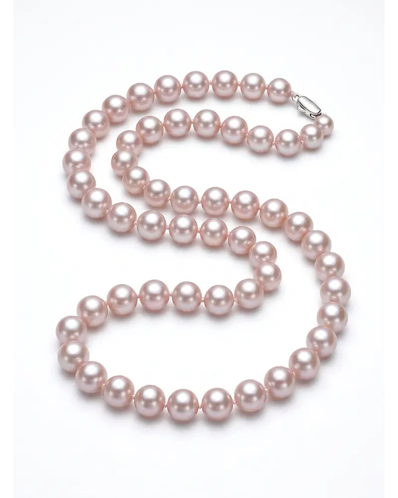 COLLAR DE PERLAS CULTIVADAS DE LOS MARES DEL SUR  45 CM LARGO  