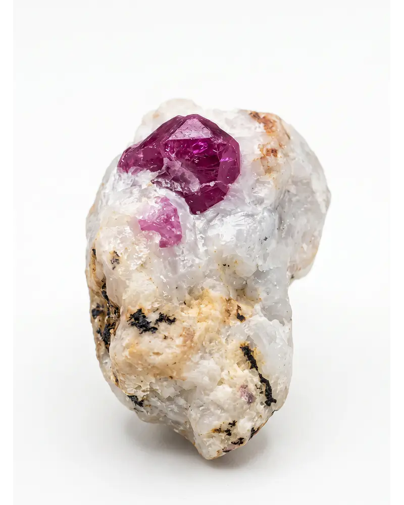 RUBY EN BRUTO SOBRE MATRIZ   31 CT 