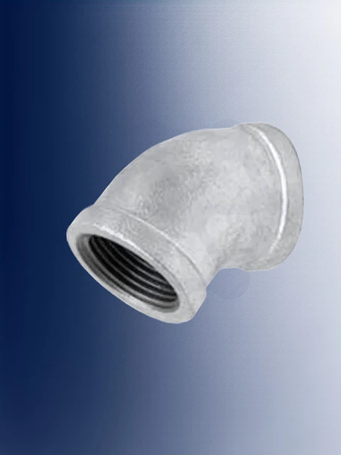 Codo Galvanizado en 45º