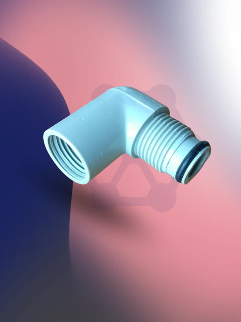 Codo Valco con arosello Hilo interior - exterior 