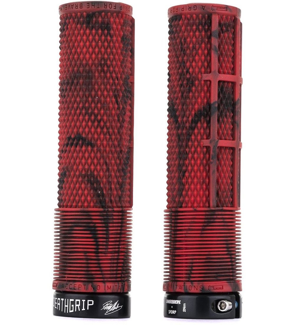 DMR DEATHGRIP MARBLE RED FLANGELESS