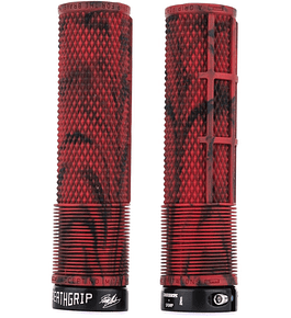 DMR DEATHGRIP MARBLE RED FLANGELESS