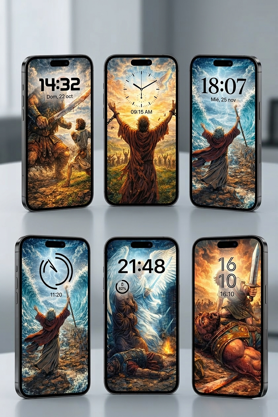 Wallpaper Pack del  Cómic de la Biblia 1