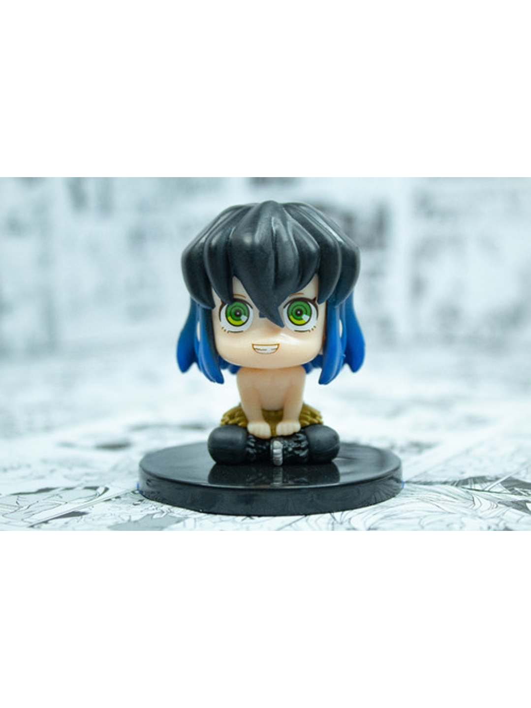 Figura De Acción Inozuke Chibi Demon Slayer Kimetsu No Yaiba 2