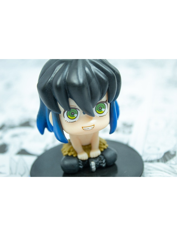 Figura De Acción Inozuke Chibi Demon Slayer Kimetsu No Yaiba 3