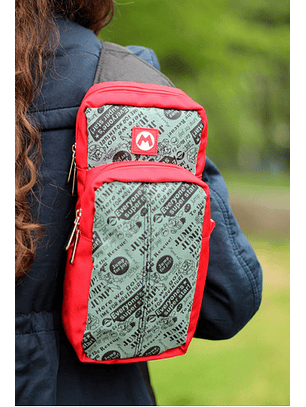 Mochila Funda Super Mario Bros Nintendo Switch
