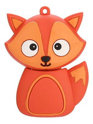 Pendriver Usb 2.0 Jaster Zorro Rojo 64gb 