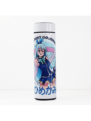 Termo Digital Inteligente Aqua Konosuba 473ml