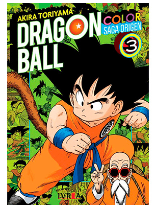 Manga Dragon Ball Saga Origen Full Color Tomo 03