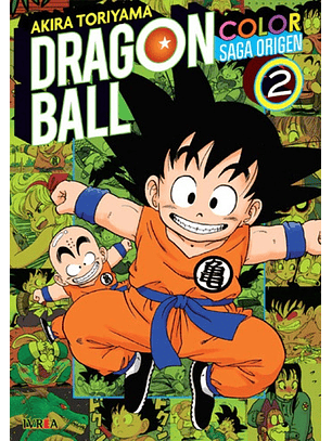 Manga Dragon Ball Saga Origen Full Color Tomo 02