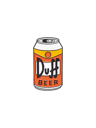Pin Duff Beer