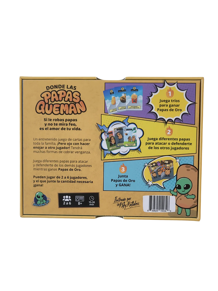 Juego de mesa Donde Las Papas Queman 2