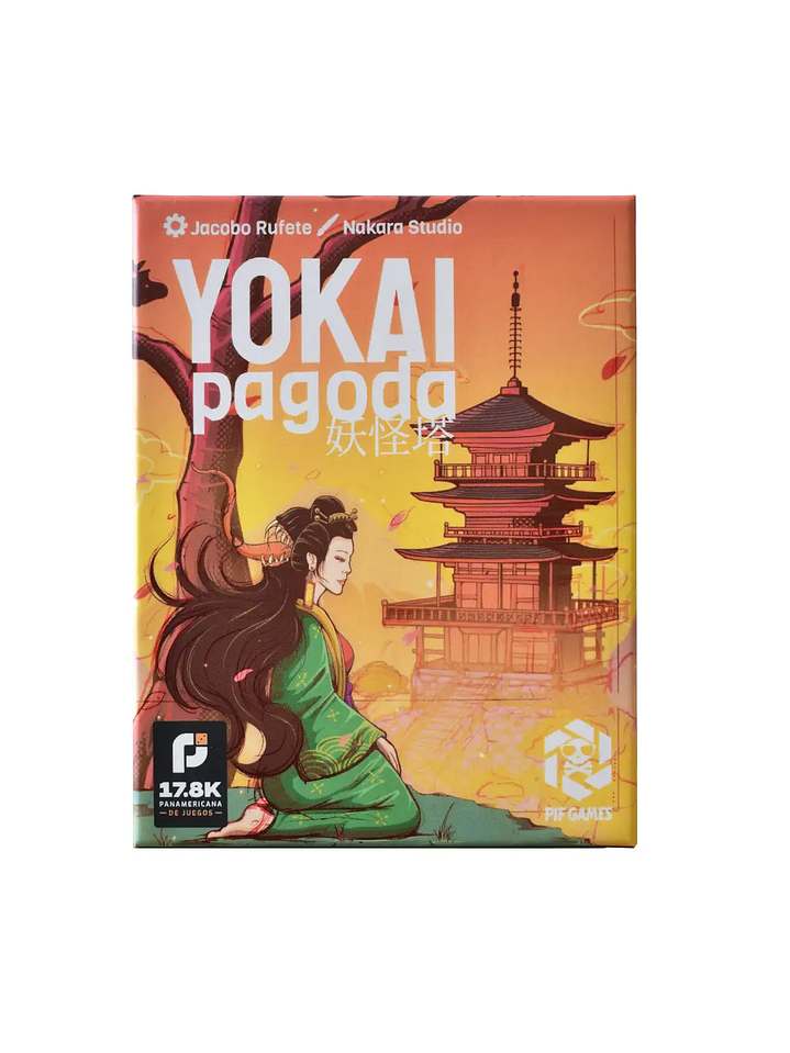 Juego de mesa Yokai Pagoda 1
