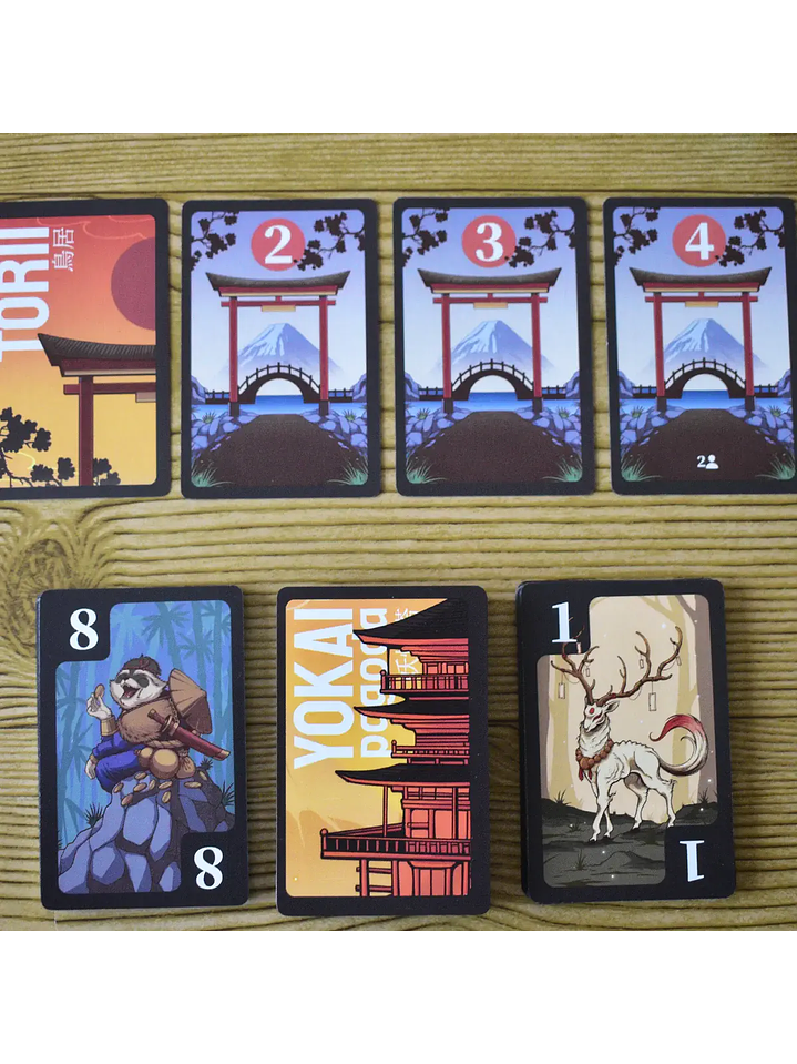 Juego de mesa Yokai Pagoda 5