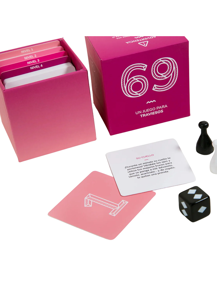 Juego de carta mesa 69: Un Juego para Traviesos 3