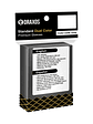 Protectores de Cartas Standard Dual Color Black 63,5x88mm - Miniatura 2