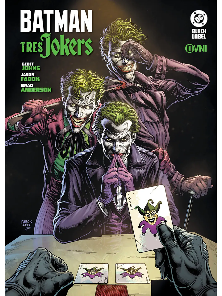 Comic Dc Batman Tres Jokers Edición Deluxe 1