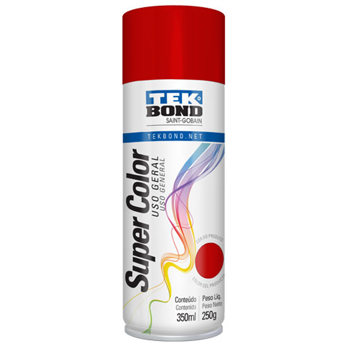 Pintura Spray Rojo TEKBOND 1