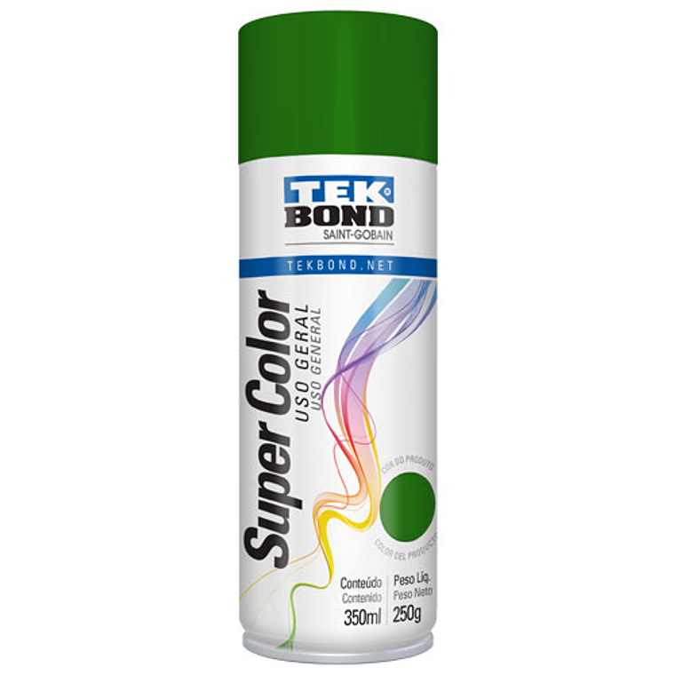 Pintura Spray Verde TEKBOND 1