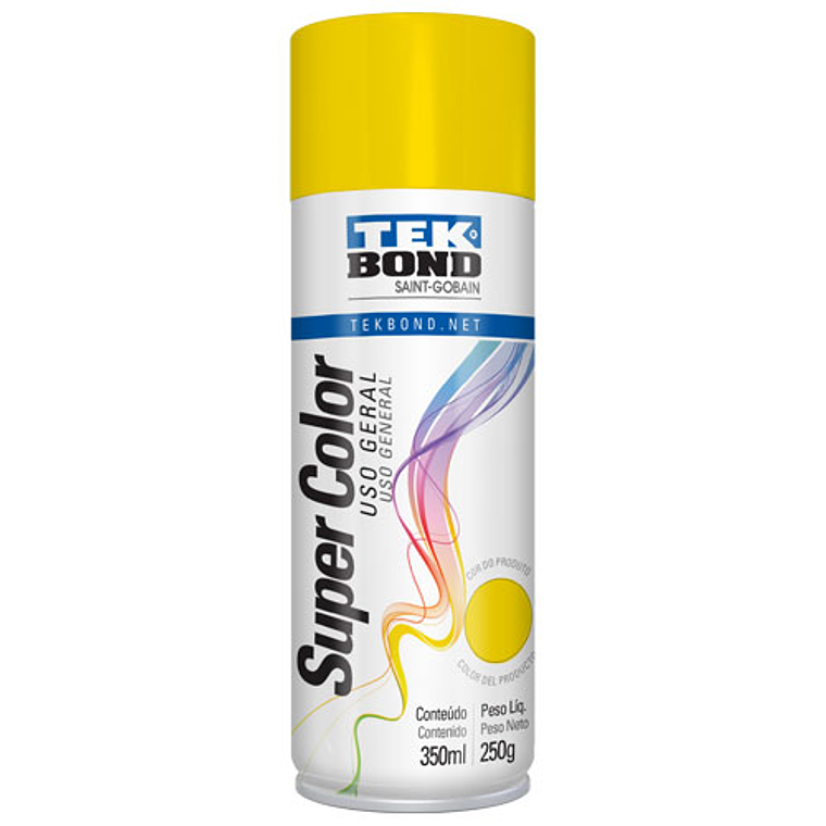 Pintura Spray Amarillo TEKBOND 1