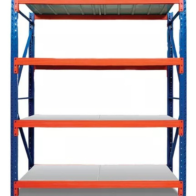 Estante Metálico Rack 200x200x60cm Sin Pernos 800kg 1