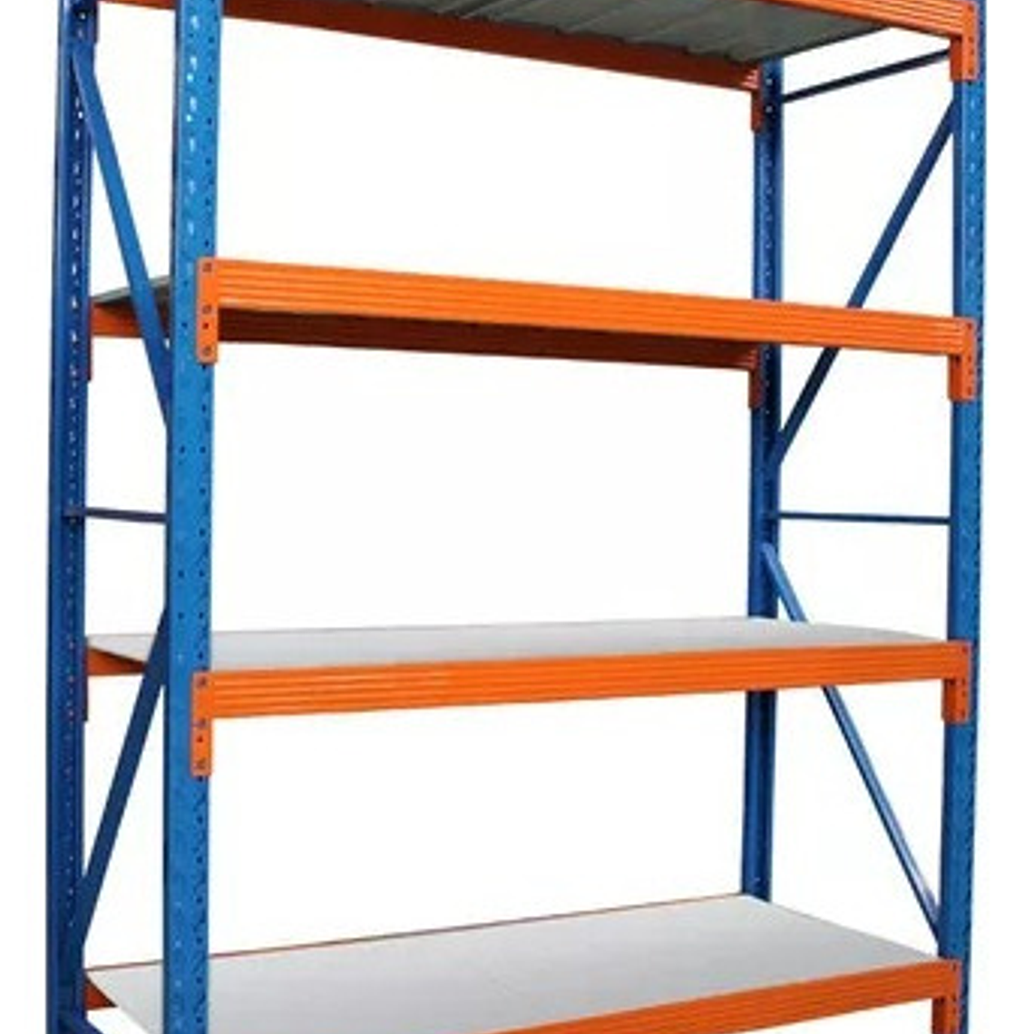 Estante Metálico Rack 200x200x60cm Sin Pernos 800kg 2