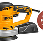Ingco Rs4508 Naranja 220v - 240v 50 Hz/60 Hz Lijadora Roto Orbital 450w Con Sistema Velcro 4000-13000rpm - Miniatura 3