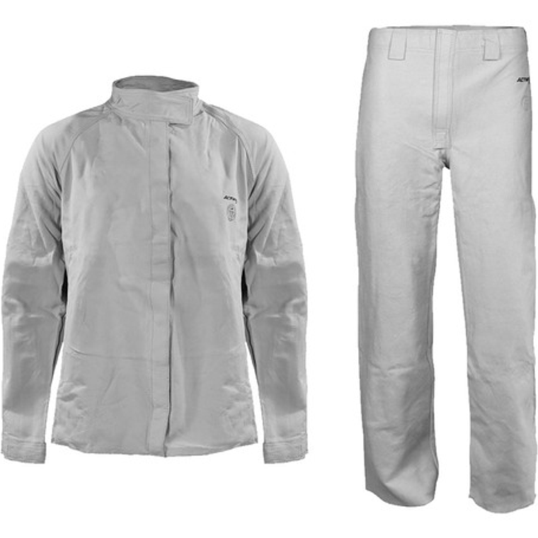 Combo Soldador Chaqueta De Cuero + Pantalón De Cuero  1