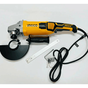 Esmeril Angular 7  2000w 180mm Ingco Ag200018