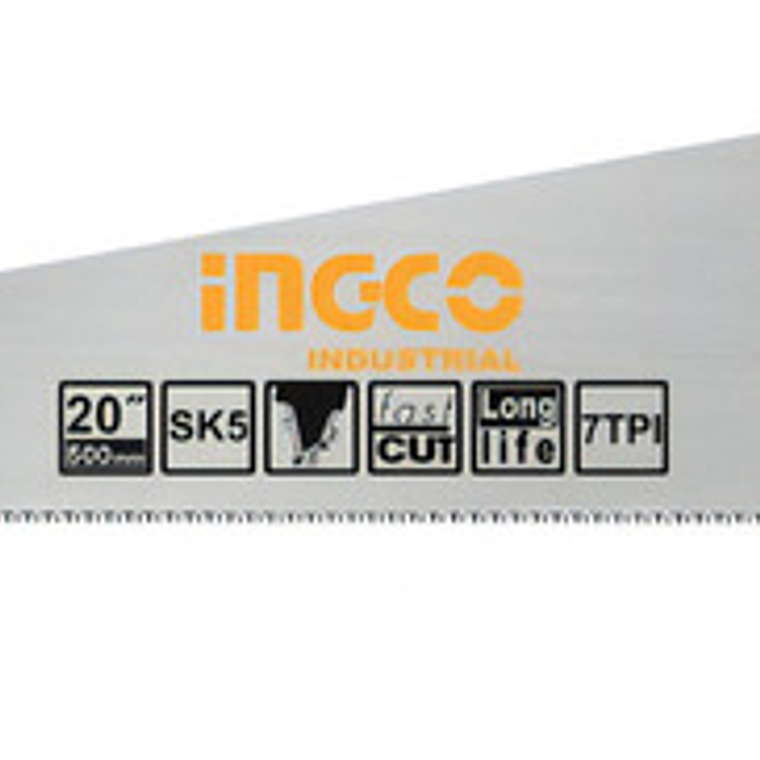 Serrucho Carpintero Industrial 500mm Ingco 1