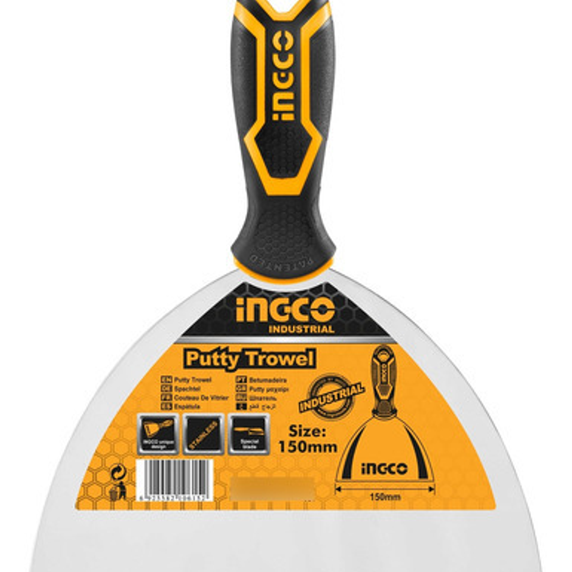 Espatula Metal 15cm Ingco Hput08150 Ma 1