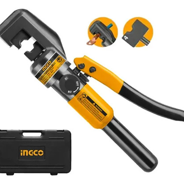Crimpadora Ingco Hidraulica 45kn Cu4-70mm2 1
