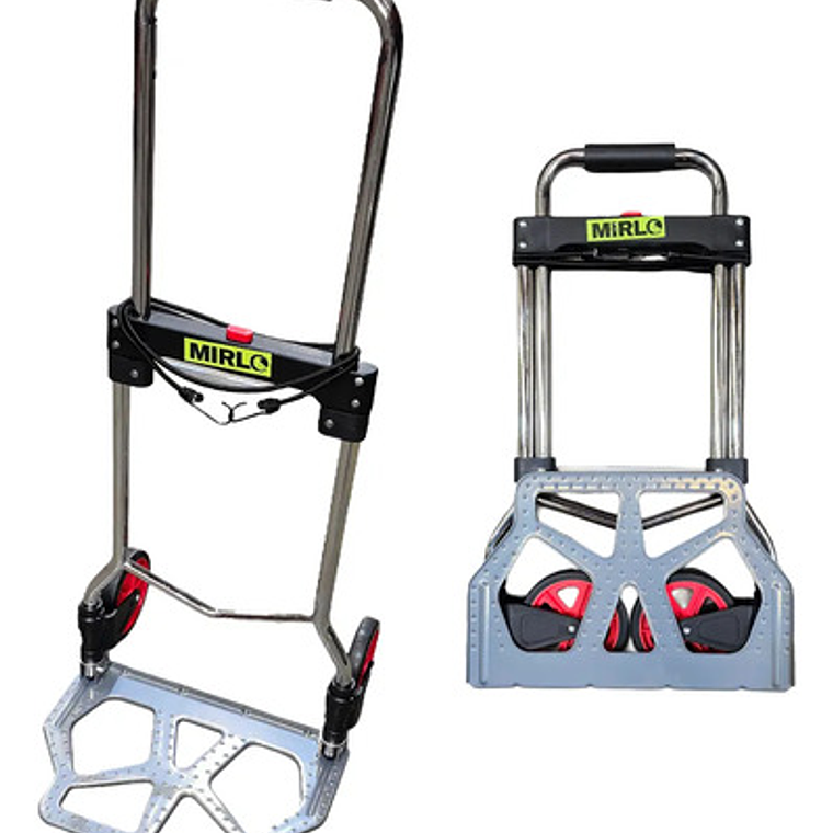 Carro Mirlo Plegable Tipo Yegua Acero 100kg 42x42x98cm 1