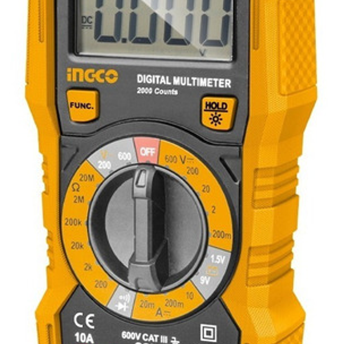 Tester Multimetro Digital Ingco Dm200 1