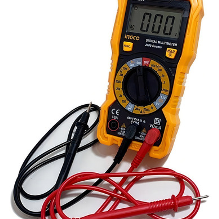Tester Multimetro Digital Ingco Dm200 2