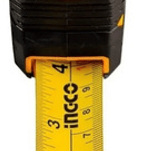 Flexometro 5 Mts Industrial Autobloqueo Cinta Amarilla Ingco