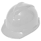 Casco V-gard Con Gorra Delantera Blanca Y Oveja Msa, Color Blanco - Miniatura 5