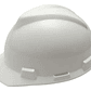 Casco V-gard Con Gorra Delantera Blanca Y Oveja Msa, Color Blanco - Miniatura 6