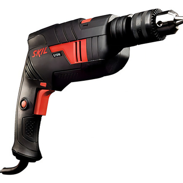 Taladro Percutor 6555 Skil 1/2 570w (cc) Color Rojo Y Negro 1